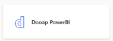 Dooap PowerBI button